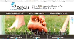 Desktop Screenshot of calyxis.fr